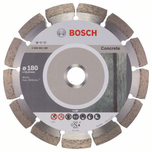 2608602199 Disque à tronçonner diamanté Standard for Concrete Accessoire Bosch pro outils