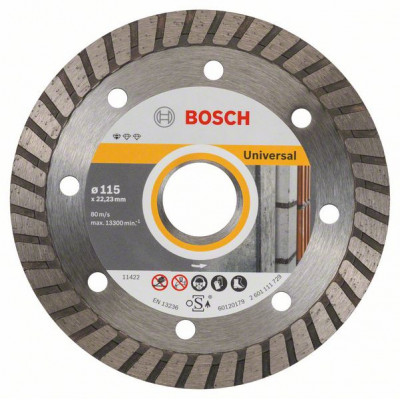 2608602393 Disque à tronçonner diamanté Standard for Universal Turbo Accessoire Bosch pro outils