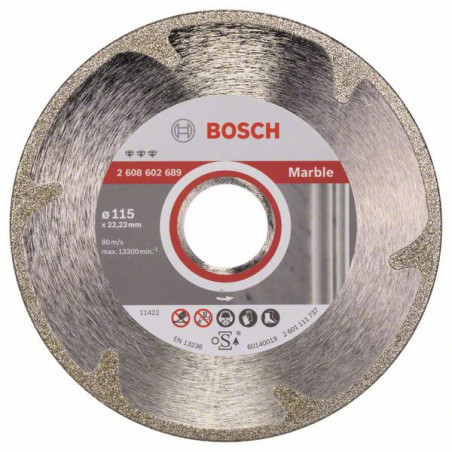 2608602689 Disque à tronçonner diamanté Best for Marble Accessoire Bosch pro outils