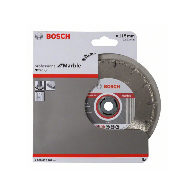 2608602282 Disque à tronçonner diamanté Standard for Marble Accessoire Bosch pro outils