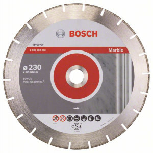 2608602283 Disque à tronçonner diamanté Standard for Marble Accessoire Bosch pro outils
