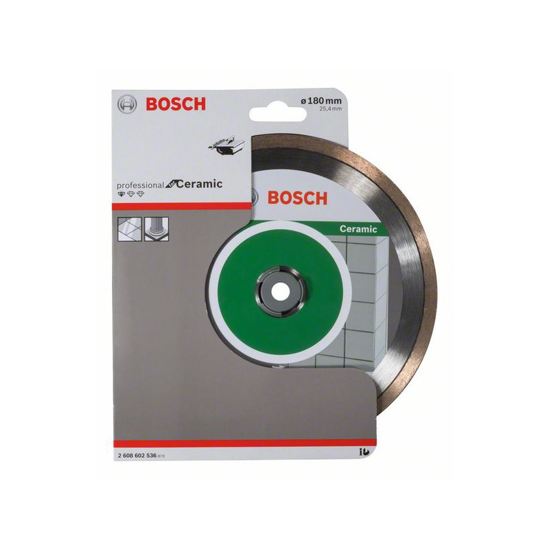 2608602536 Disque à tronçonner diamanté Standard for Ceramic Accessoire Bosch pro outils
