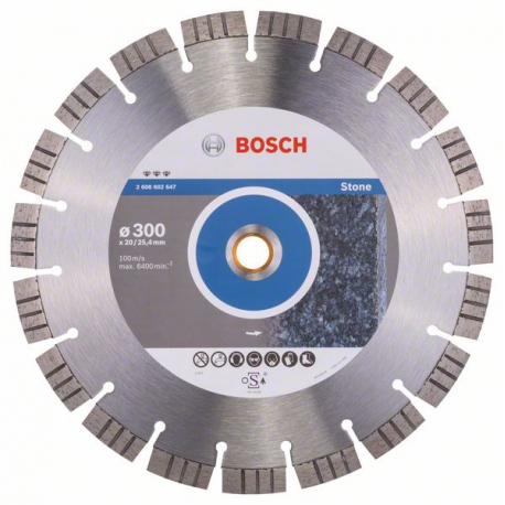 2608602647 Disque à tronçonner diamanté Best for Stone Accessoire Bosch pro outils