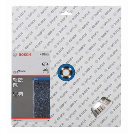 2608602647 Disque à tronçonner diamanté Best for Stone Accessoire Bosch pro outils