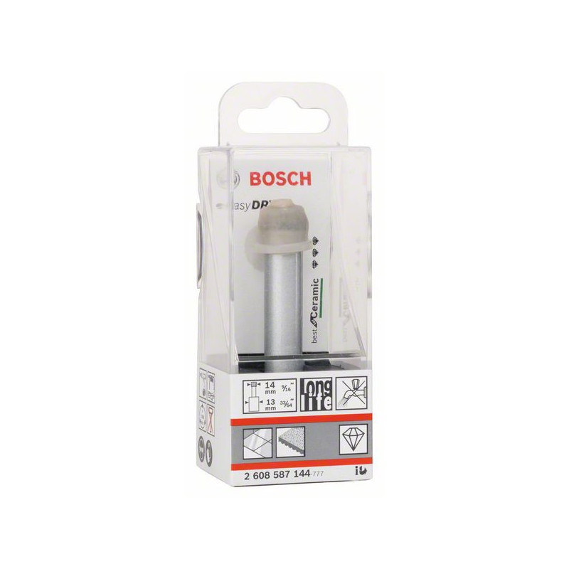 2608587144 Forets diamantés à sec Easy Dry Best for Ceramic Accessoire Bosch pro outils