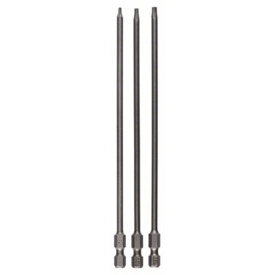 2607001763 Embouts de vissage courts, qualité extra-dure, jeu de 3 pièces Accessoire Bosch pro outils