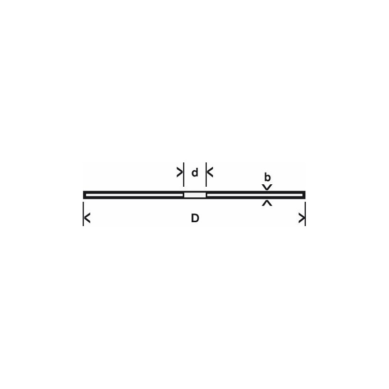 2608600546 Disque à tronçonner à moyeu plat Expert for Cast Iron Accessoire Bosch pro outils