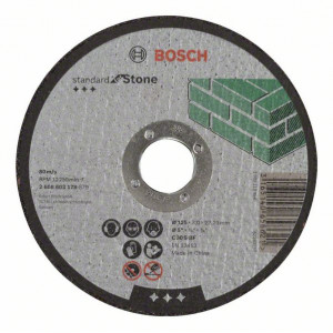 2608603178 Disque à tronçonner à moyeu plat Standard for Stone Accessoire Bosch pro outils