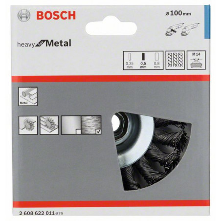 2608622011 Brosses coniques Accessoire Bosch pro outils