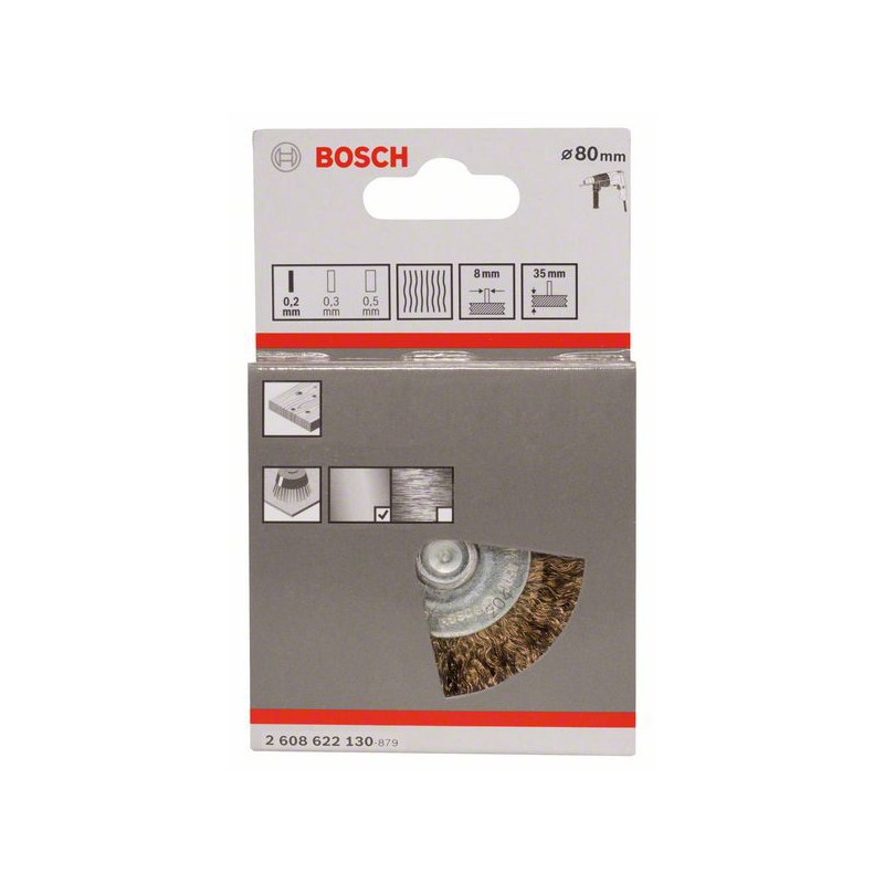 2608622130 Brosse circulaire, à fils laitonnés Accessoire Bosch pro outils