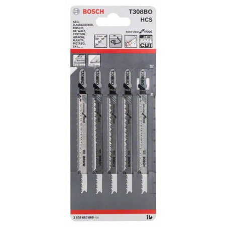 2608663868 Lame de scie sauteuse T 308 BO Accessoire Bosch pro outils