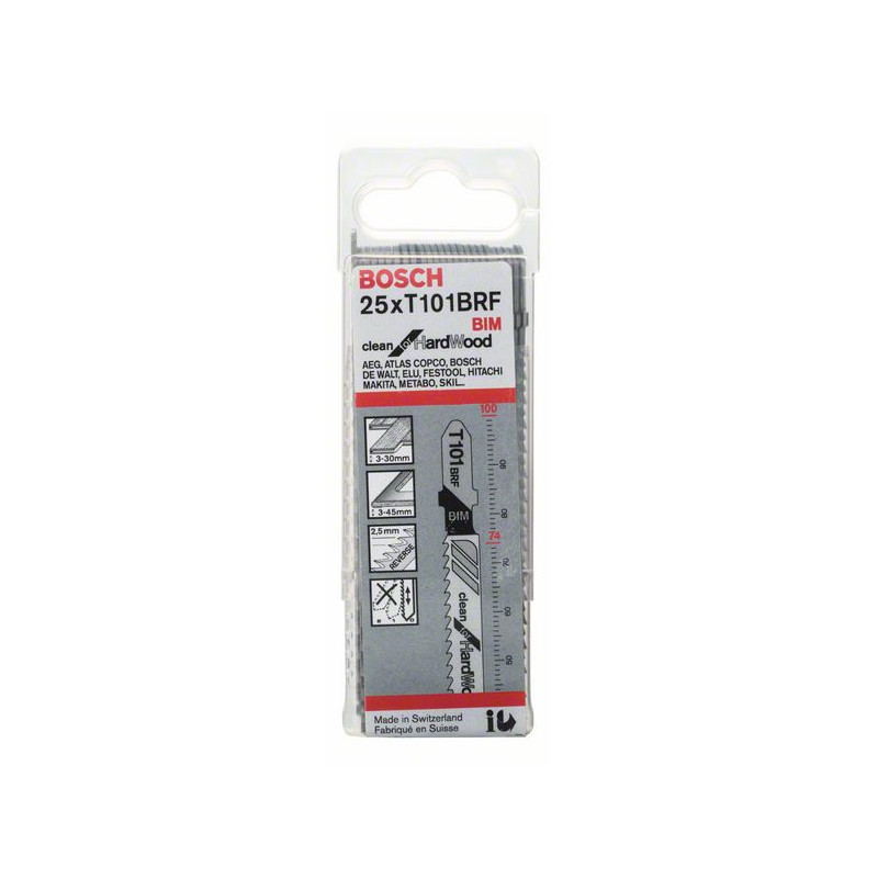 2608634989 Lame de scie sauteuse T 101 BRF Accessoire Bosch pro outils
