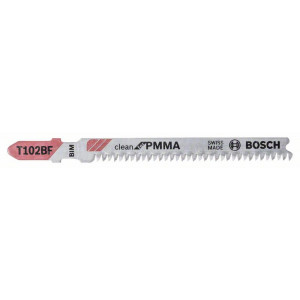 2608636780 Lame de scie sauteuse T 102 BF Accessoire Bosch pro outils