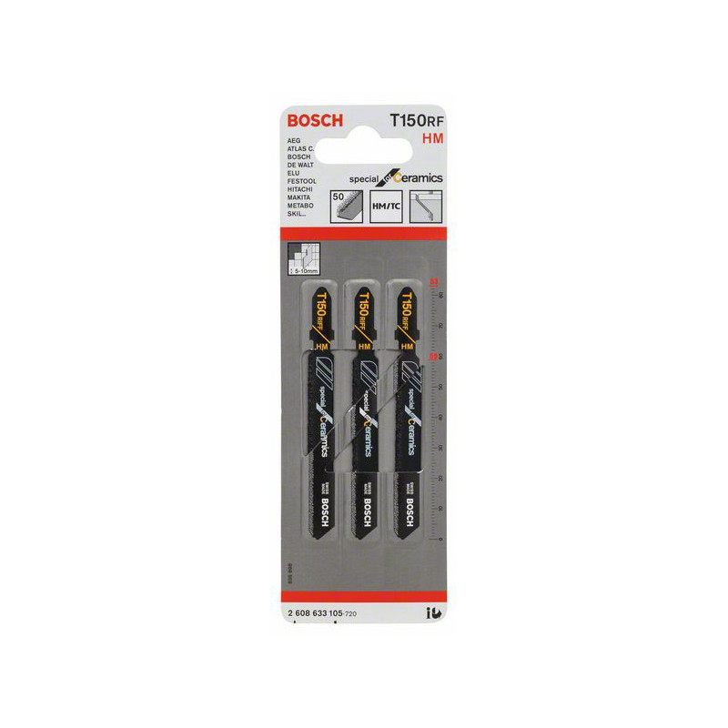 2608633105 Lame de scie sauteuse T 150 RIFF Accessoire Bosch pro outils
