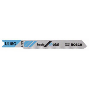 2608631770 Lame de scie sauteuse U 118 G Accessoire Bosch pro outils