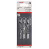 2608636430 Lames de scie sauteuse, set de 3 pièces Accessoire Bosch pro outils