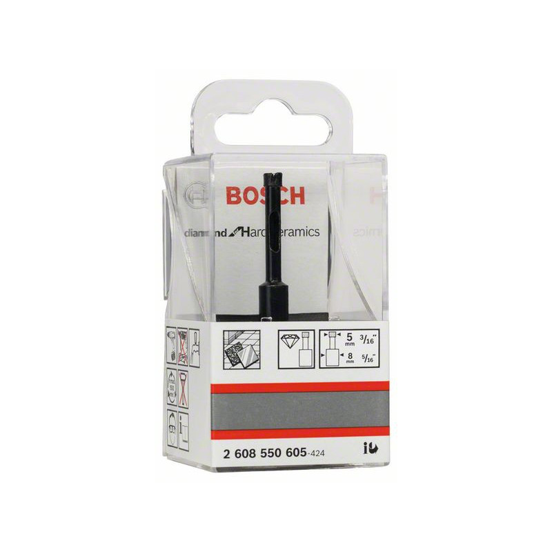 2608550605 Forets diamantés à eau Diamond for Hard Ceramics Accessoire Bosch pro outils