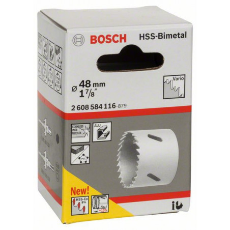 2608584116 Scie-trépan HSS bimétal pour adaptateur standard Accessoire Bosch pro outils