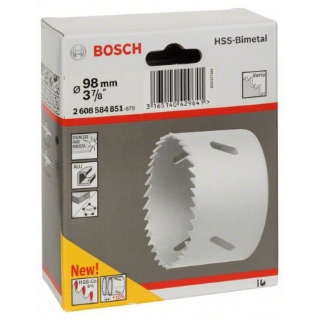 2608584851 Scie-trépan HSS bimétal pour adaptateur standard Accessoire Bosch pro outils