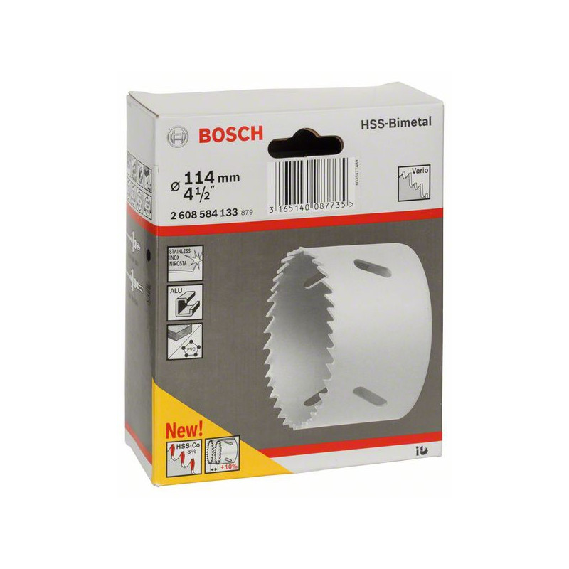 2608584133 Scie-trépan HSS bimétal pour adaptateur standard Accessoire Bosch pro outils
