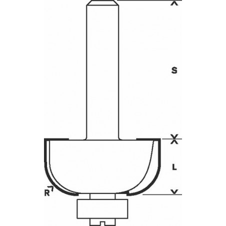 2608628361 Fraise à profiler E Accessoire Bosch pro outils