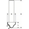 2608628398 Fraise à profiler H Accessoire Bosch pro outils