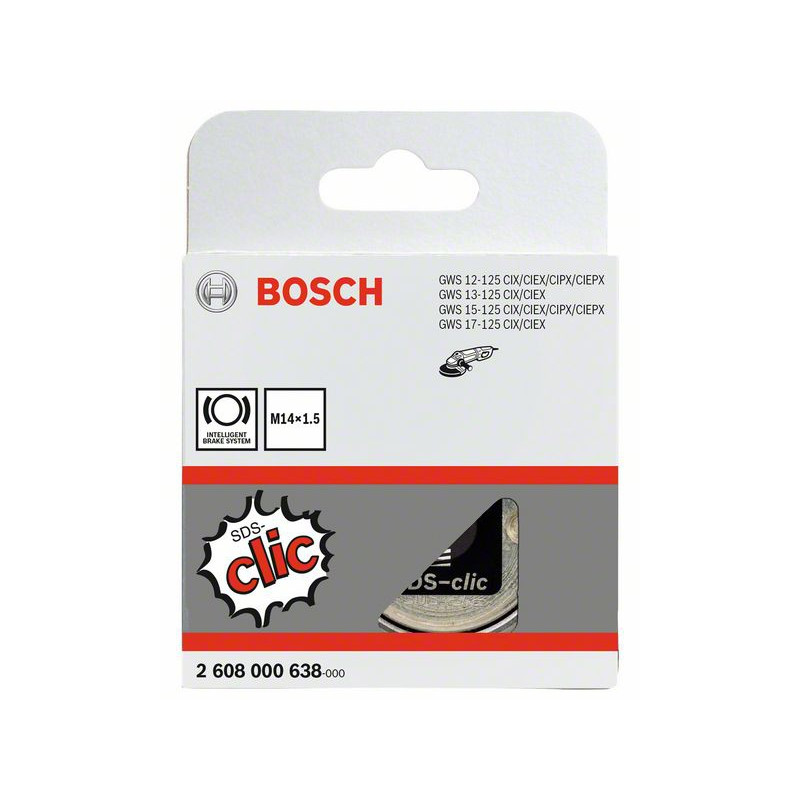2608000638 Écrou de serrage rapide SDS-Clic M 14 x 1,5 mm Accessoire Bosch pro outils