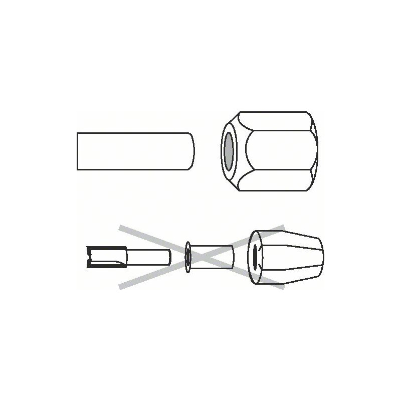 2608570105 Pinces de serrage Accessoire Bosch pro outils