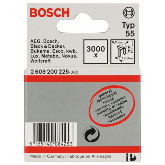 Bosch Professional Accessories 2609200225 3000x Not Narrow Back 55 6x108x16