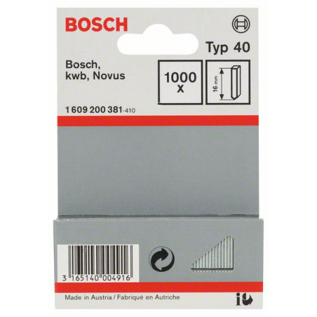 1609200381 Pointe de type 40 Accessoire Bosch pro outils