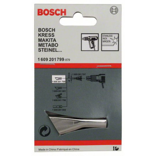 Buse étroite Bosch 10mm Pour Décapeur Thermique - Soudage PVC Pro