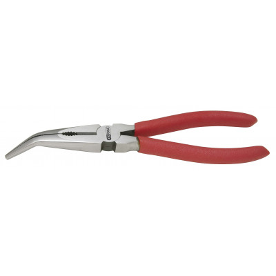 Pince à bec demi-rond coudé 45° standard - 165 mm - KSTOOLS | 115.1318