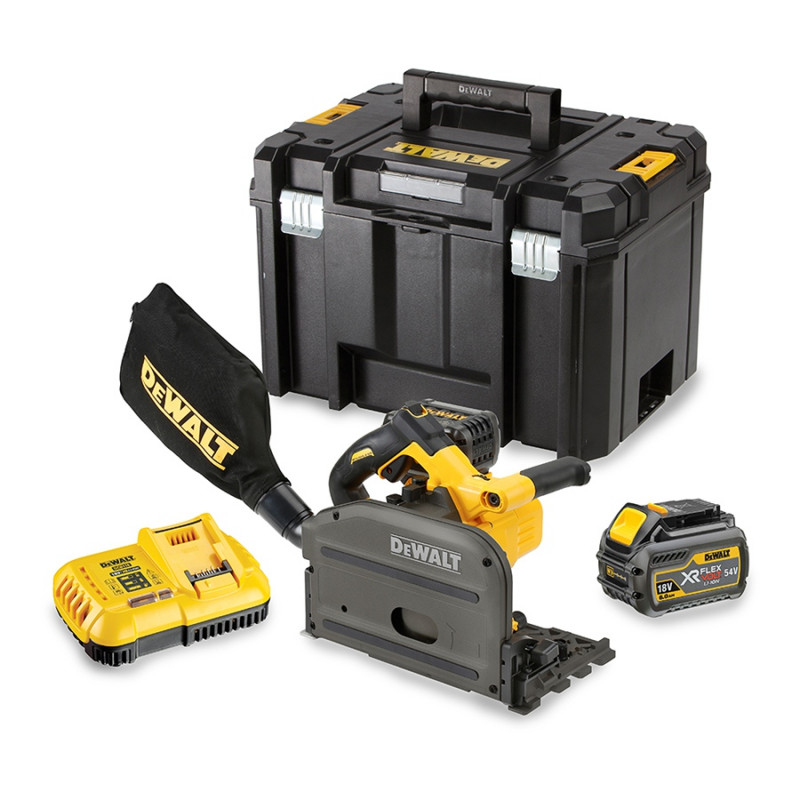 Scie Plongeante 54 Volts XR FLEXVOLT Moteur sans charbon DEWALT | DCS520T2
