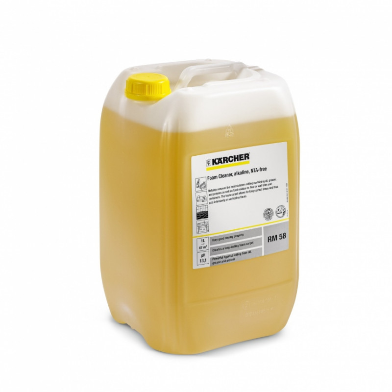 Agent moussant alcalin RM 58 ASF, 20 l Karcher 6.295-100.0
