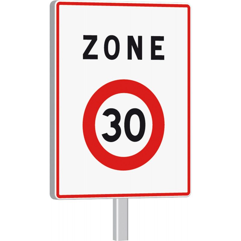 B30-700X900-Classe 1-Début de zone limitée à 30Km TALIAPLAST | 524321