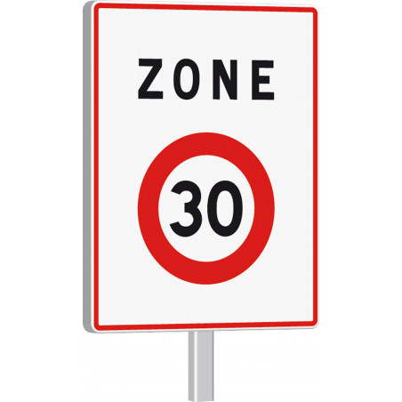 B30-700X900-Classe 1-Début de zone limitée à 30Km TALIAPLAST | 524321