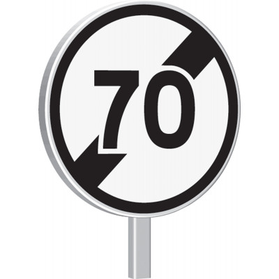 B33-850-Classe 1-Fin de limitation de vitesse à 70km/h TALIAPLAST | 523720