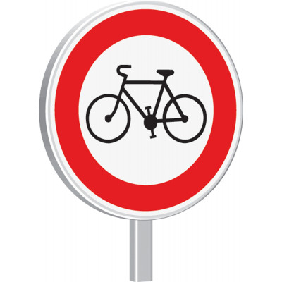 B9b-850-Classe 1-Accès interdit aux cycles TALIAPLAST | 523715