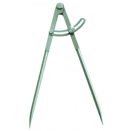 COMPAS A CHARNIERE A POINTES 1/4 CERCLE 310MM (POLI) TALIAPLAST | 402534