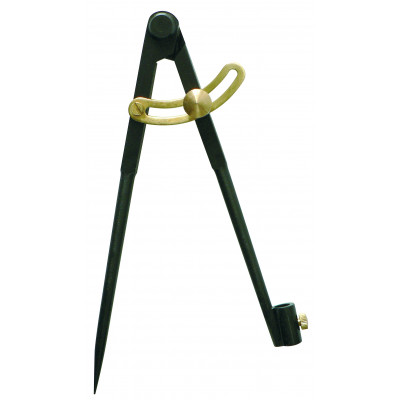 COMPAS A CHARNIERE PORTE-CRAYON 1/4 CERCLE 310MM BRUNI TALIAPLAST | 402844