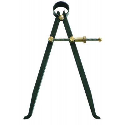 COMPAS A RESSORT INTERIEUR 100MM ACIER BRUNI TALIAPLAST | 402611