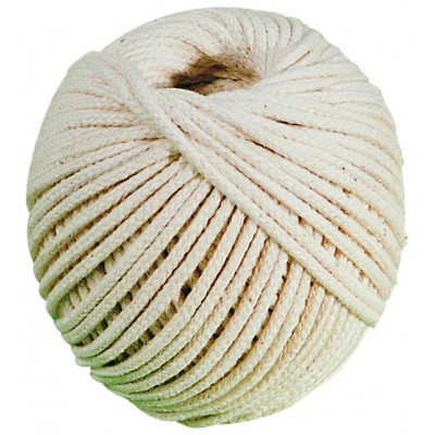 CORDEAU COTON TRESSE 40M FIL 2MM TALIAPLAST | 400501