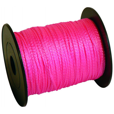 CORDEAU POLYPRO TRESSE FLUO ROSE 200M FIL 2,5MM TALIAPLAST | 400512