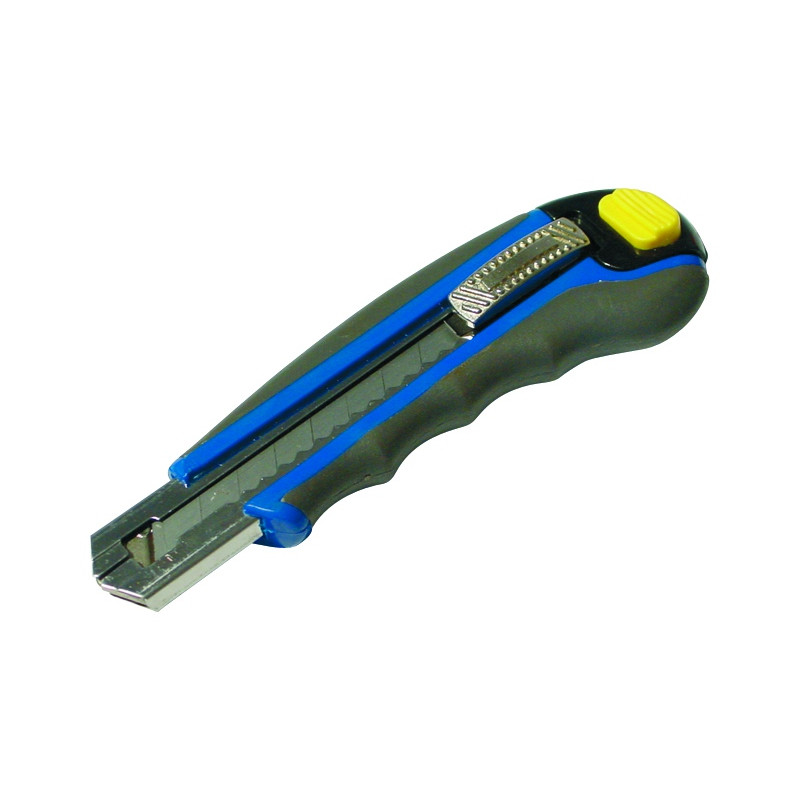 CUTTER BI-MATIERE PRO (+6 LAMES DE 18MM) SUR CARTE TALIAPLAST | 401364