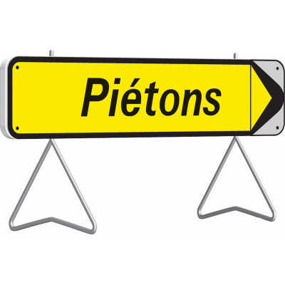 KD 1300X300 T1 PIETONS FLECHE AMOVIBLE TALIAPLAST | 526003