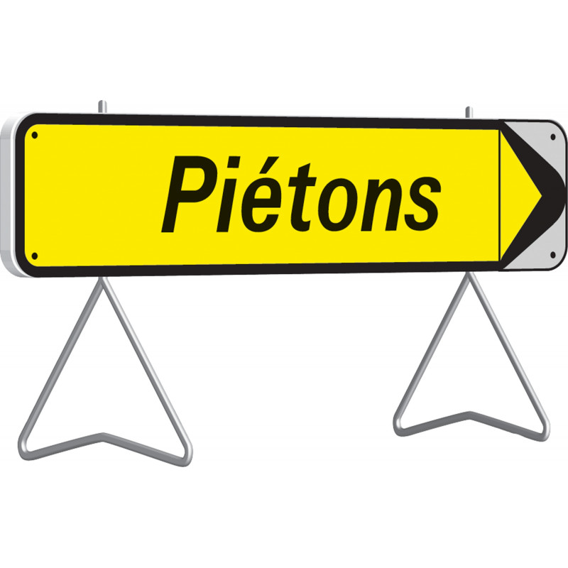 KD 1300X300 T1 PIETONS FLECHE AMOVIBLE TALIAPLAST | 526003