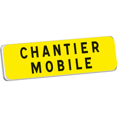 KM9 T1 900 JAUNE CHANTIER MOBILE TALIAPLAST | 525207