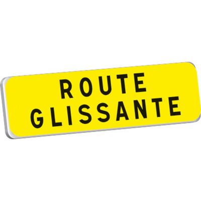 KM9 T1 900 JAUNE ROUTE GLISSANTE TALIAPLAST | 525206