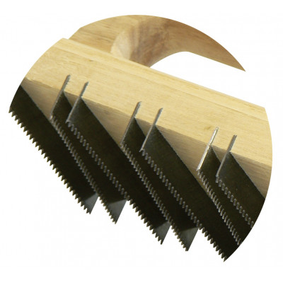 LAME DE CHEMIN DE FER 1M DENTEE (Pas de 3mm) TALIAPLAST | 301403