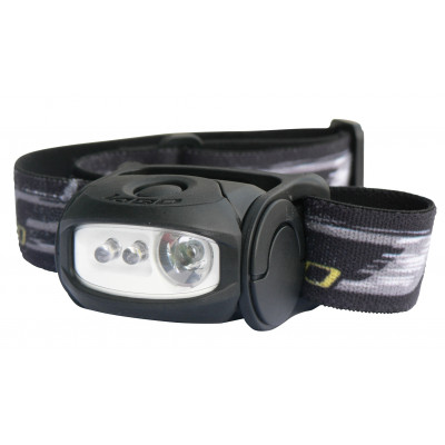LAMPE FRONTALE 1 LED PUISSANCE +2 LED 5MM / 5 FONCTIONS TALIAPLAST | 560706